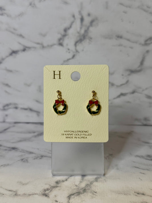 The Mini Wreath Earrings