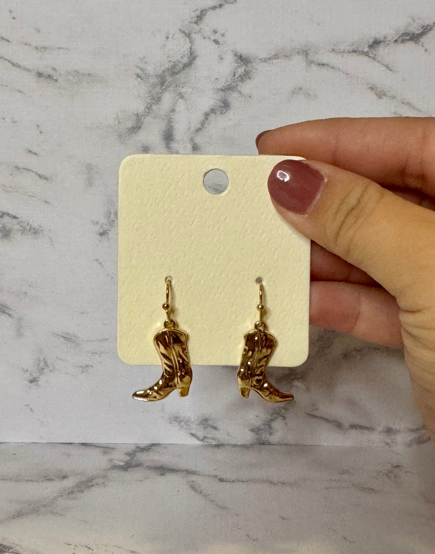 The Rodeo Boot Earrings